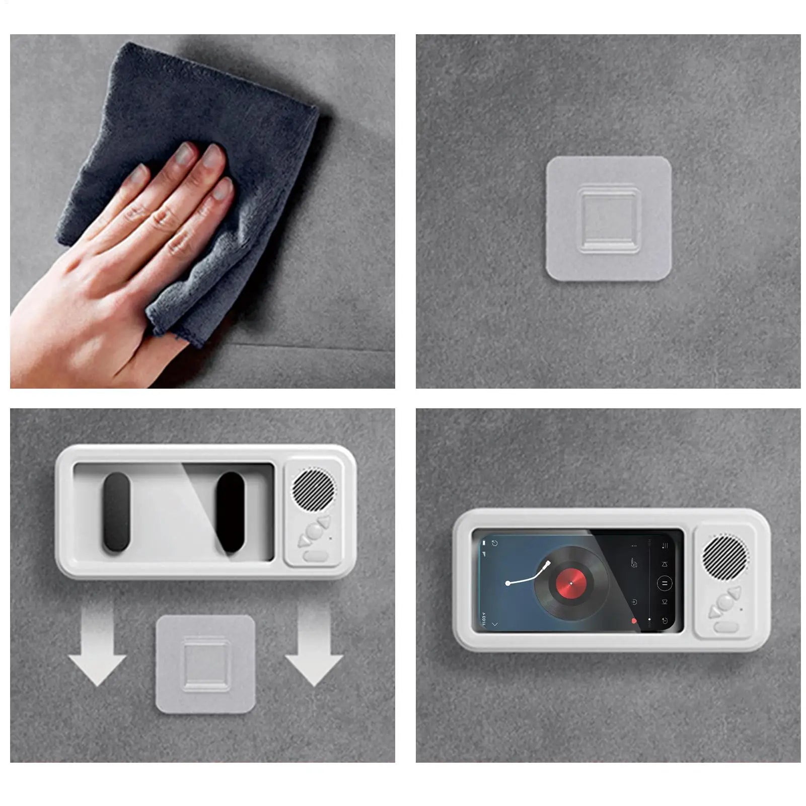Louby Shower Phone Holder