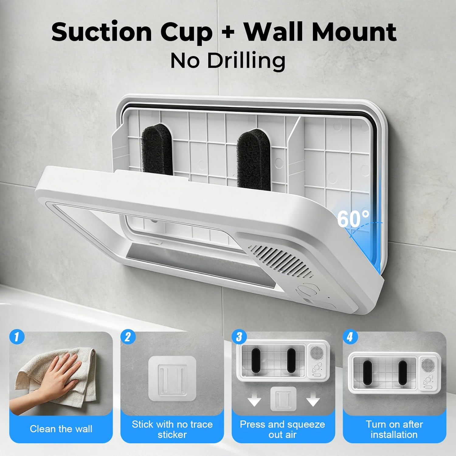 Louby Shower Phone Holder